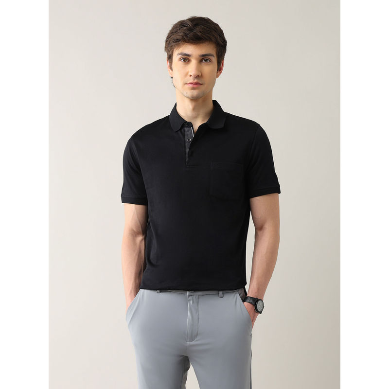 Arrow Men'S Solid Regular Fit Polo T-Shirt (S)