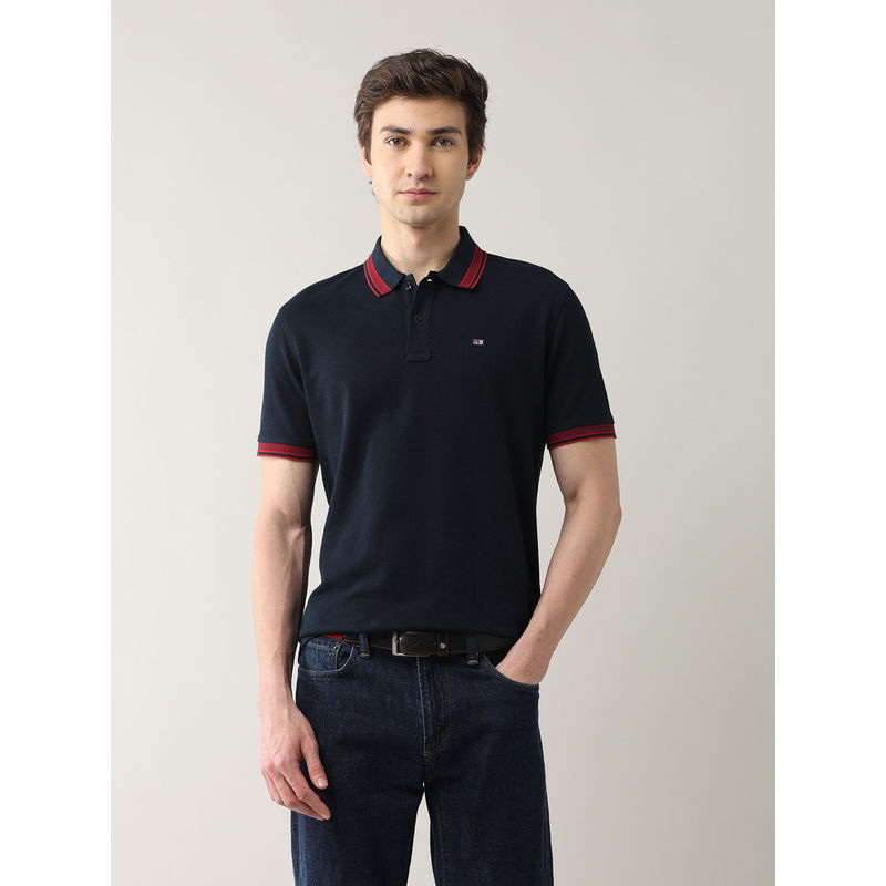 Arrow Sports Men's Solid Pure Cotton 4 In 1 Rugby Polo T-Shirt (S)