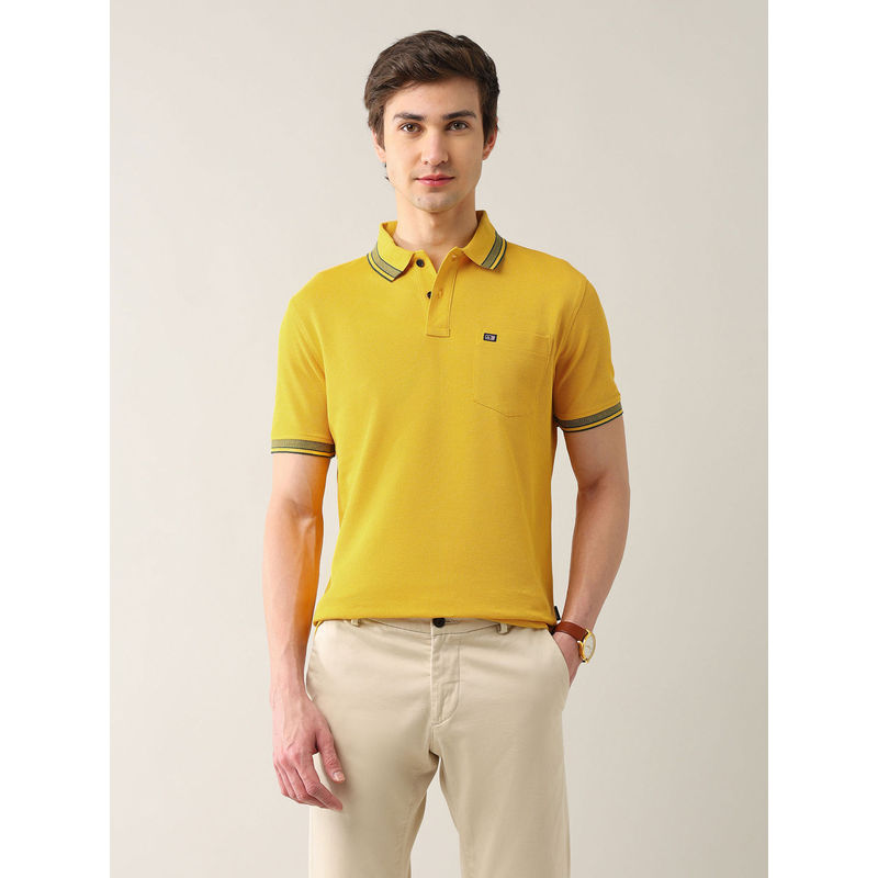 Arrow Sports Men's Solid Pure Cotton 4 In 1 Rugby Polo T-Shirt (M)