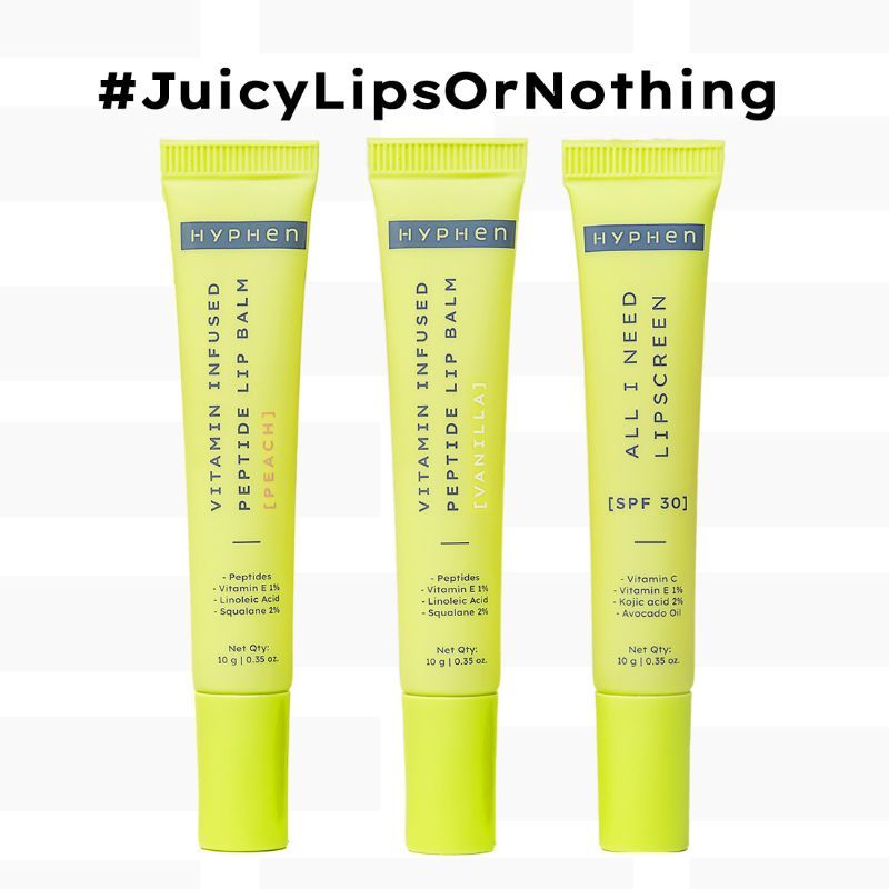 Buy Hyphen Juicy Lips Or Nothing Lip Care Combo For Dry & Chapped Lips