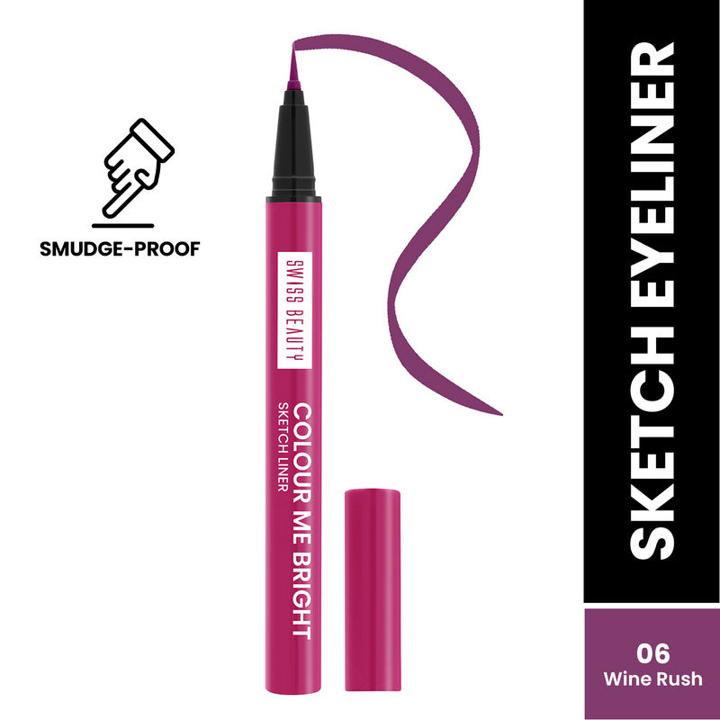 Swiss Beauty Colour Me Bright Sketch Eyeliner