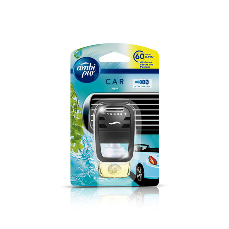 Buy Ambi Pur Aqua Car Air Freshener Starter Kit Online