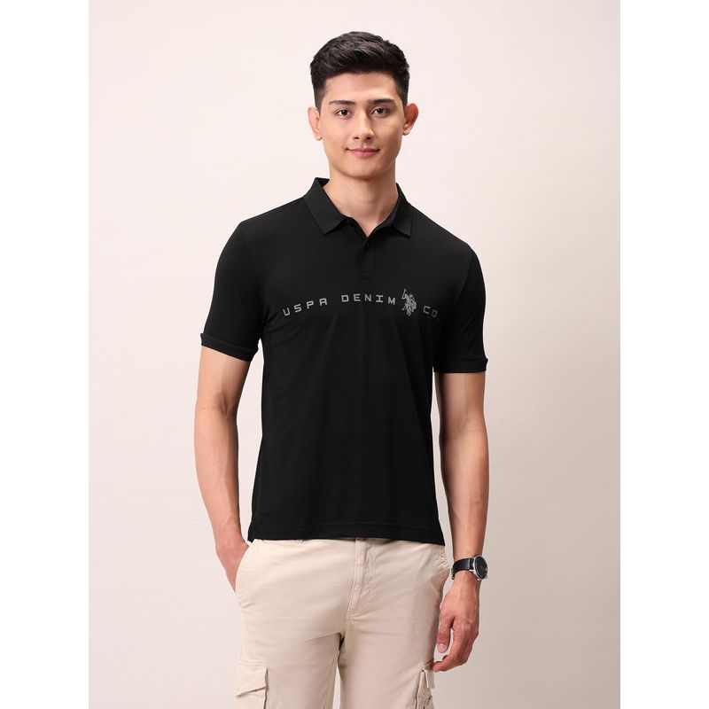 U.S. Polo Assn. Denim Co. Men Muscle Fit Outdoor Polo T-Shirt (L)