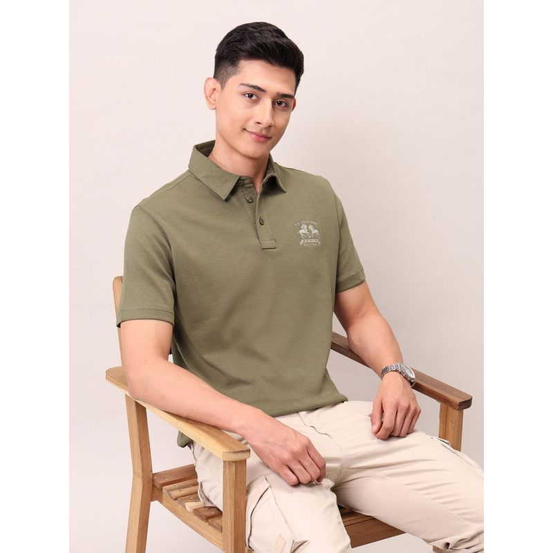 U.S. Polo Assn. Denim Co. Men Muscle Fit Outdoor Polo T-Shirt (L)