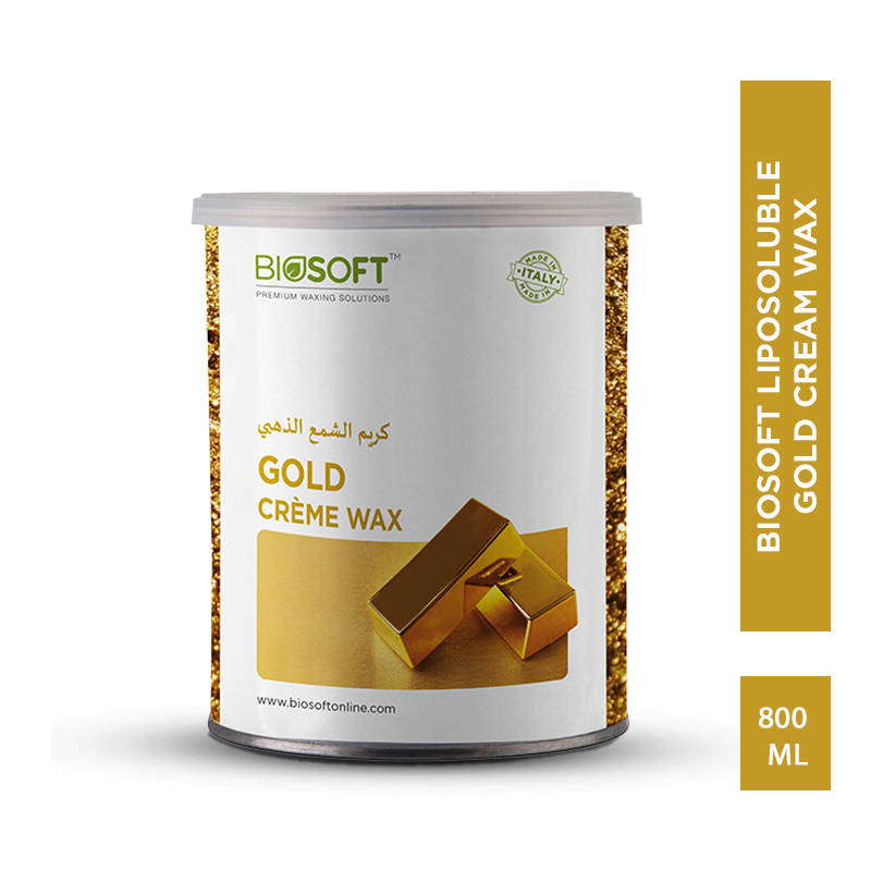 Biosoft Liposoluble Gold Cream Wax