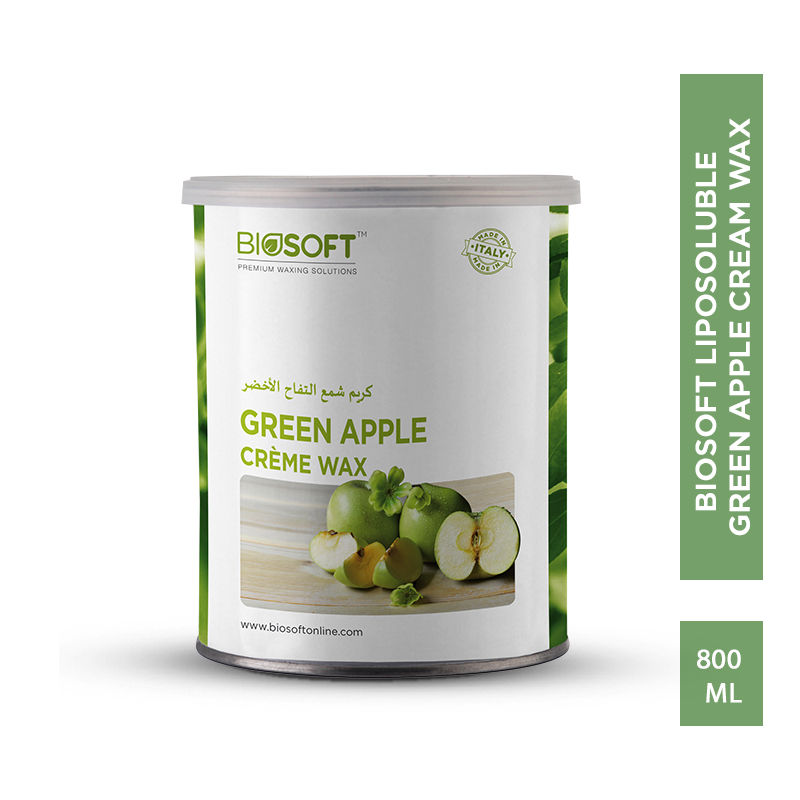 Biosoft Liposoluble Green Apple Cream Wax