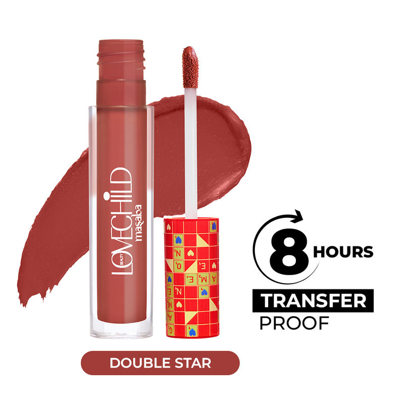 LoveChild Masaba - Mad-Matte Liquid Lipstick - 06 Double Star