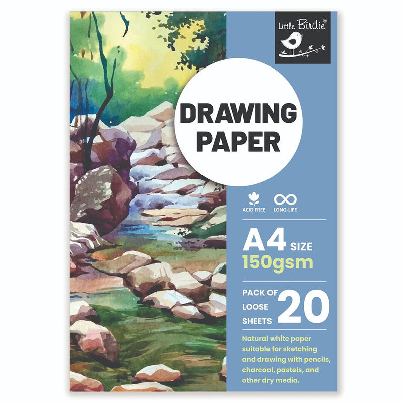 Gouache Paper Drawing Paper 160 gsm A4 size 50 sheets | Shopee Philippines