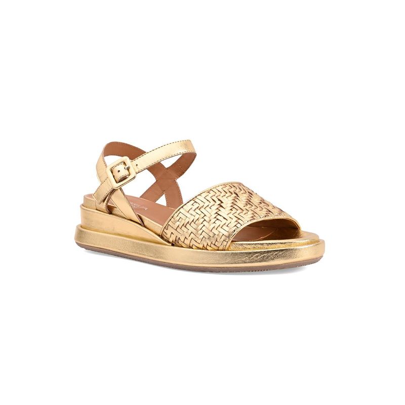 Vanilla Moon Oleta Buckle Sandals - Gold (EURO 36)