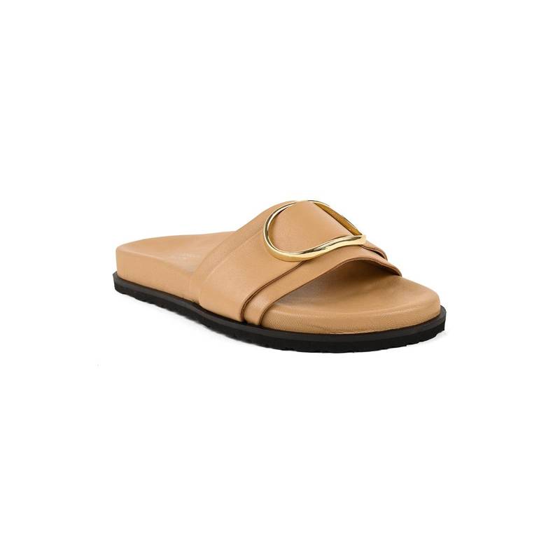 Vanilla Moon Hale Slip On Sandals - Beige (EURO 36)