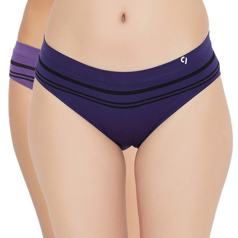 Buy C9 Airwear Mid Rise Seamless Mid Brief Underwear Combo For Lady -  Multicolor (Pack of 3) Online