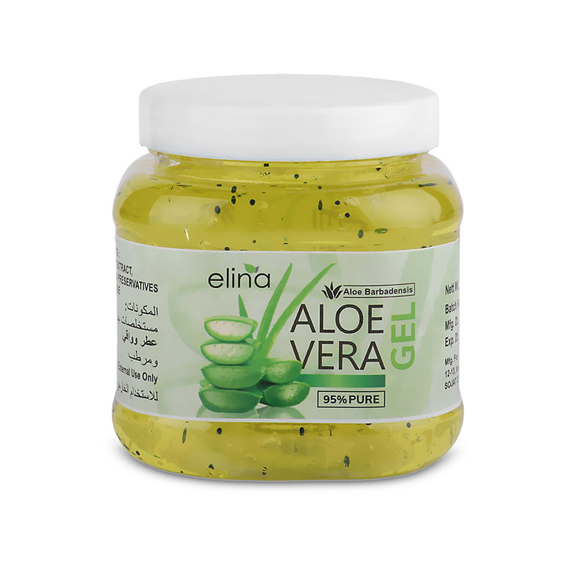 Elina Aloe Vera Gel (500gm) - Vitamin E Beads
