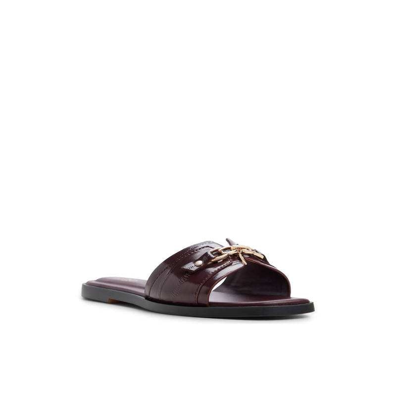 Aldo Alamassia Women Maroon Bordo Flats (UK 8)