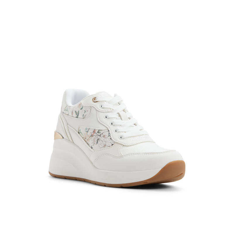 Aldo Asiejana Women White Sneakers (UK 8)
