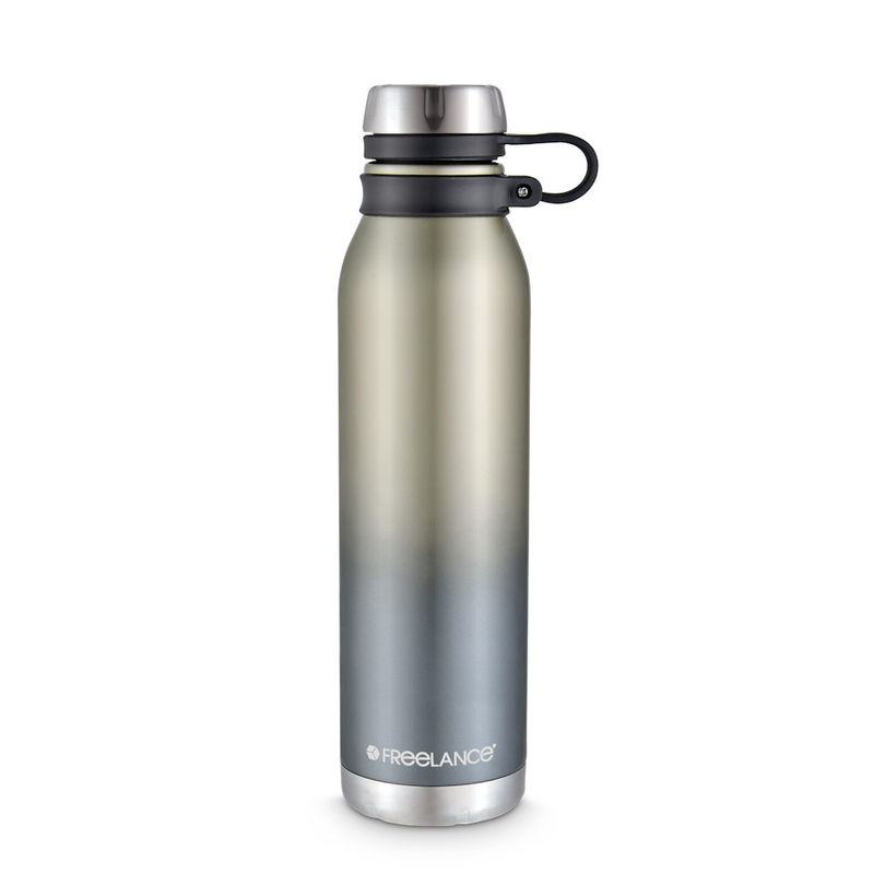 Freelance Crusader Vacuum Insulated Hot   Cold Stainless Steel Flask, 750 Ml