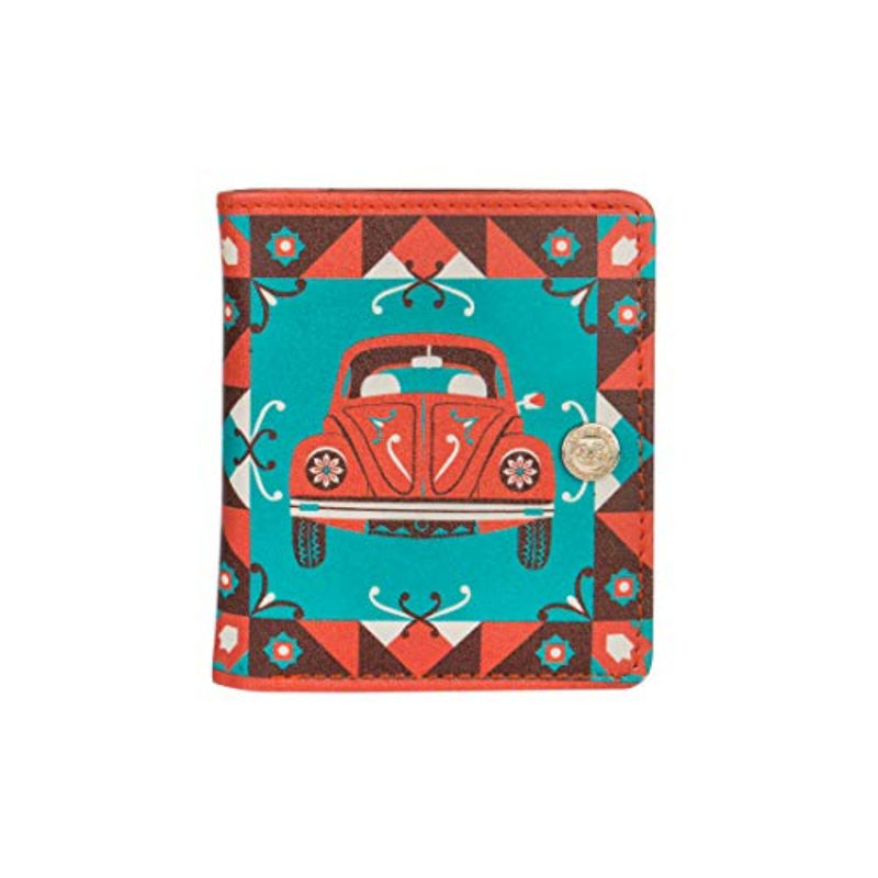 Buy Chumbak Bohemian Wheels Snap Button Wallet Online