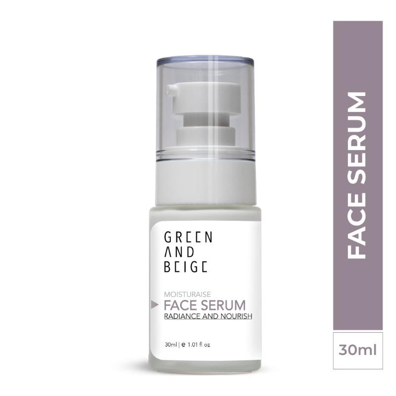 Green And Beige Moisturaise Face Serum Radiance And Nourish