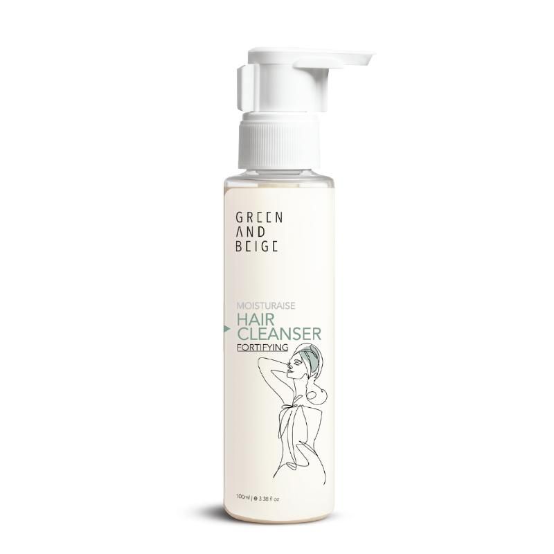 Green And Beige Moisturaise Hair Cleanser Fortifying