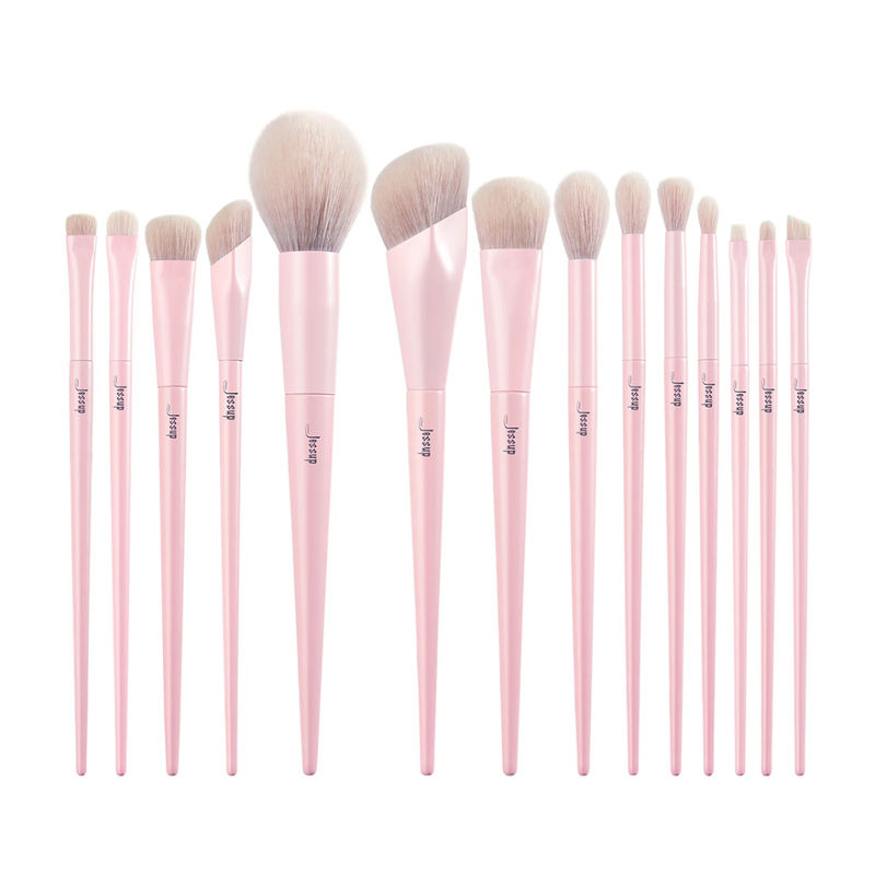 Buy JESSUP Beauty Crystal Pink Comprehensive Brush Set Online