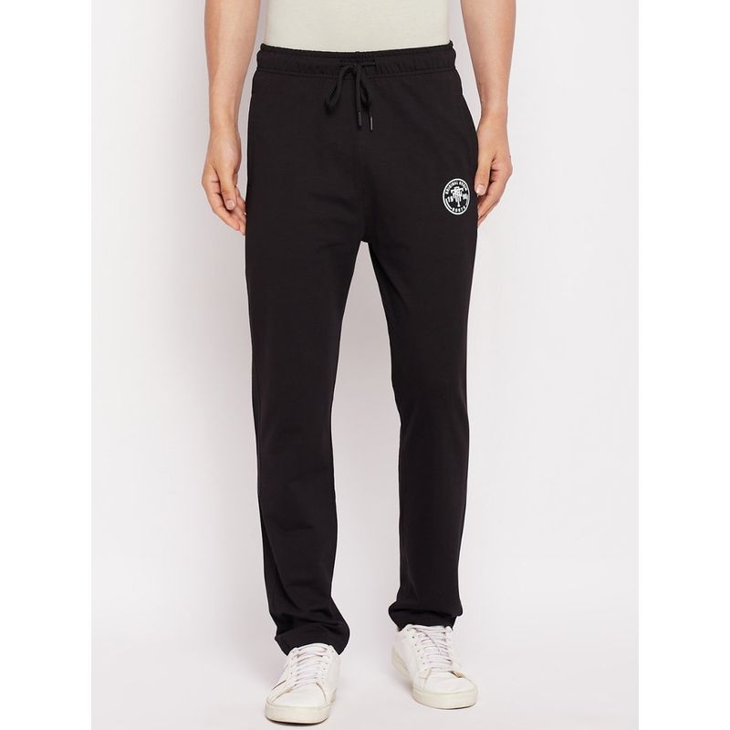 98 Degree North Men Black Solid Trackpant (S)