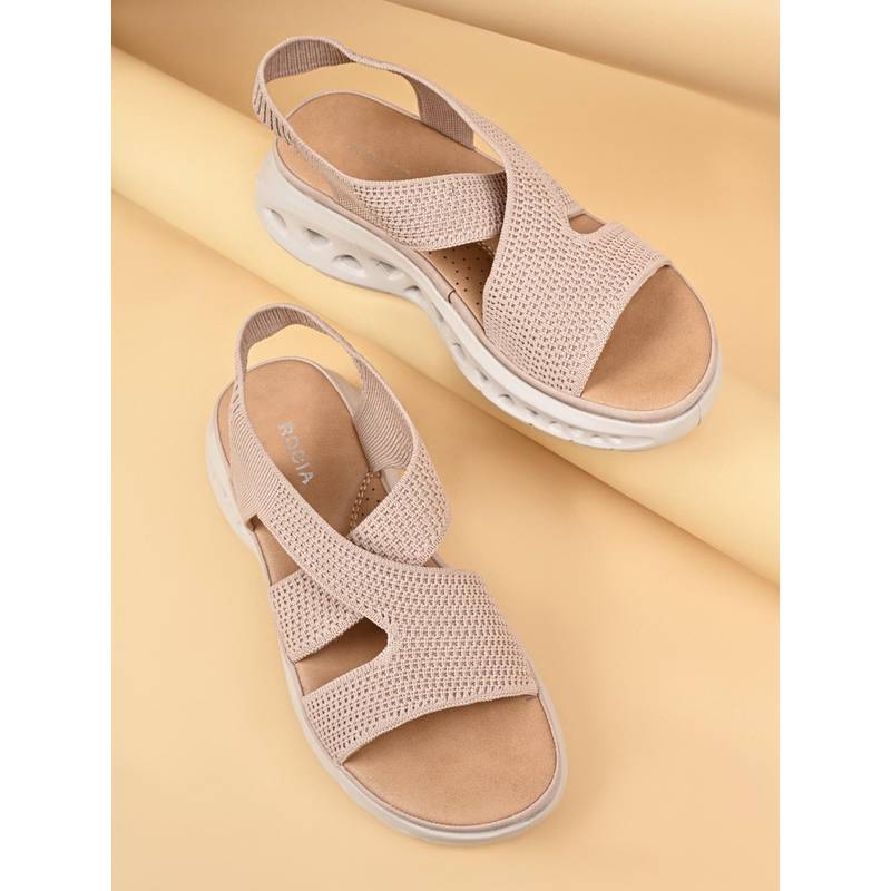 ROCIA Pink Women Sandals (EURO 36)