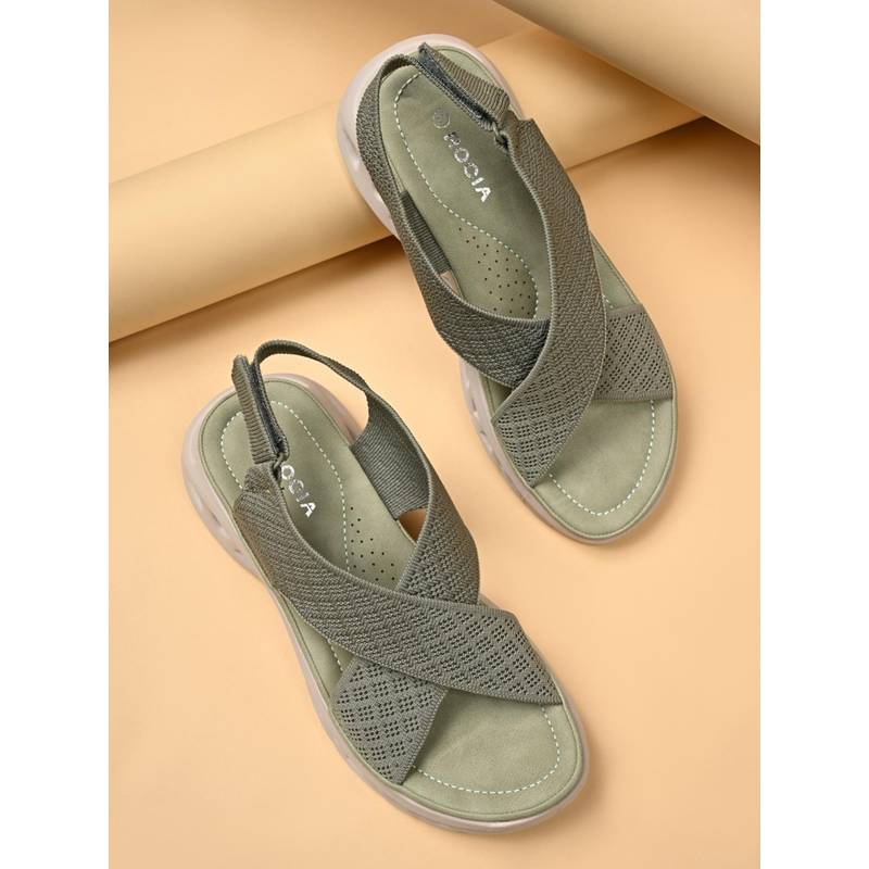 ROCIA Green Women Sandals (EURO 36)