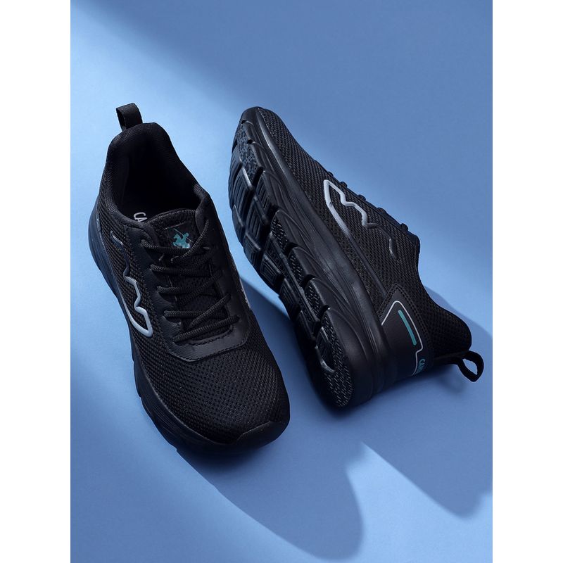 Cantabil Men Black Solid Casual Running Shoes (UK 8)