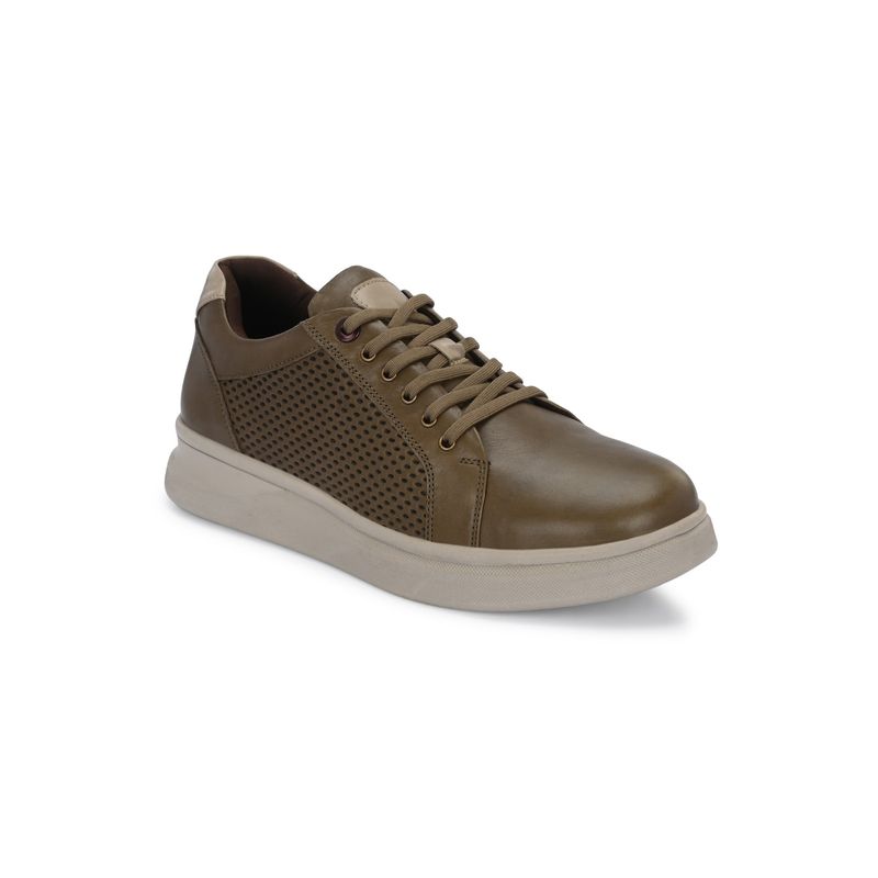 EGOSS Moonwalk-55 Men Olive Sneakers (UK 7)