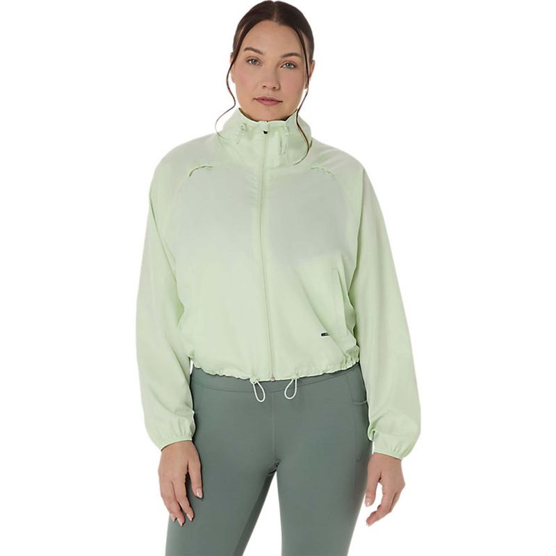 ASICS Women Whisper Green Nagino Actibreeze Short Jacket (XS)