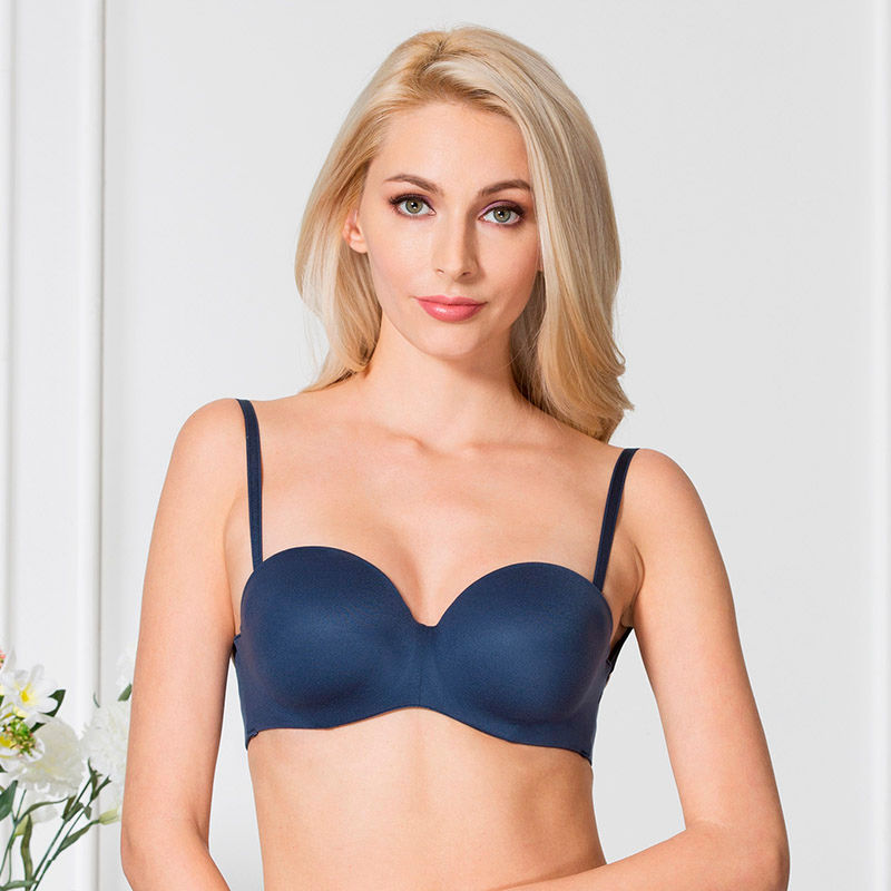 Van Heusen Women Padded & Wired Multiway Strapless Bra Insignia Blue