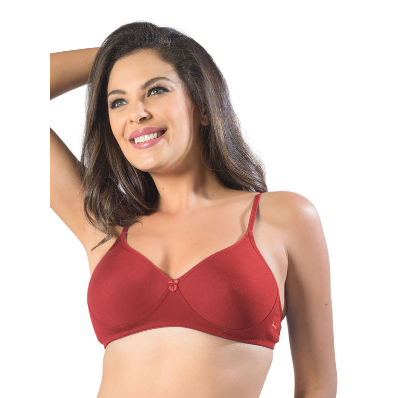 Sonari Smile Women'S T-Shirt Bra - Red (34B)