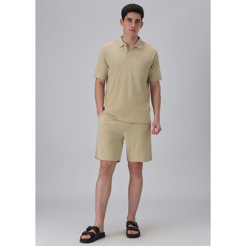 Banana Club Beige Knitted Co-Ord Set (S)