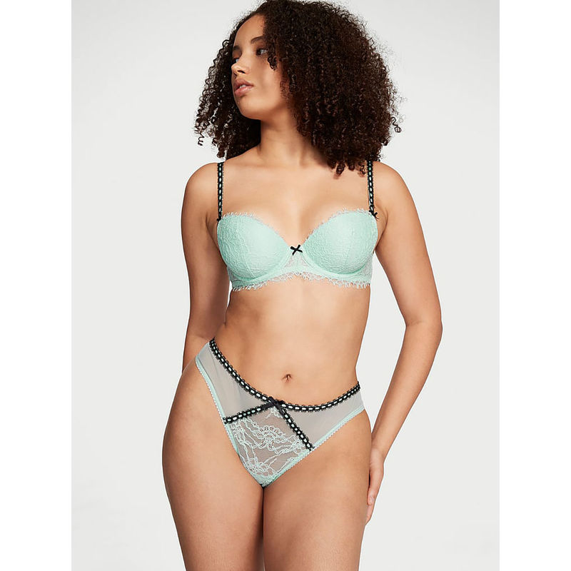 Victoria's Secret Dream Angels Heritage Ribbon Slot Bikini Panty (S)