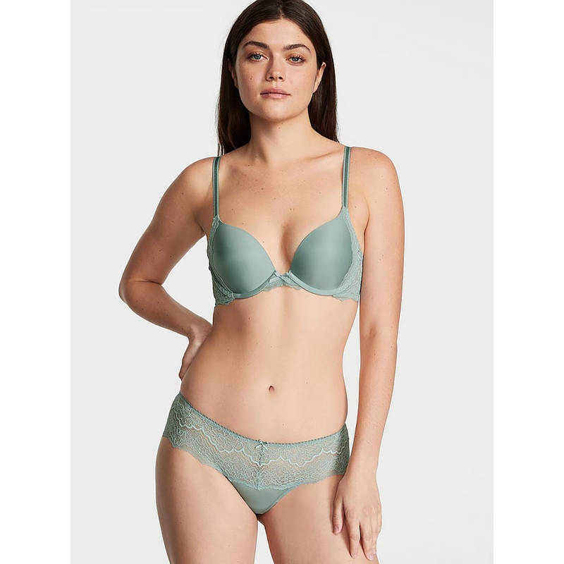 Victoria's Secret Dream Angels Lace Trim Hipster Panty (S)