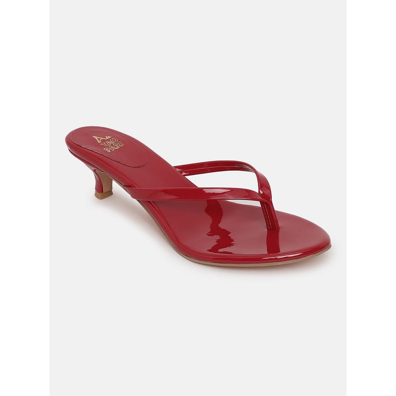 Tao Paris Women Red Sandal Heels (EURO 36)