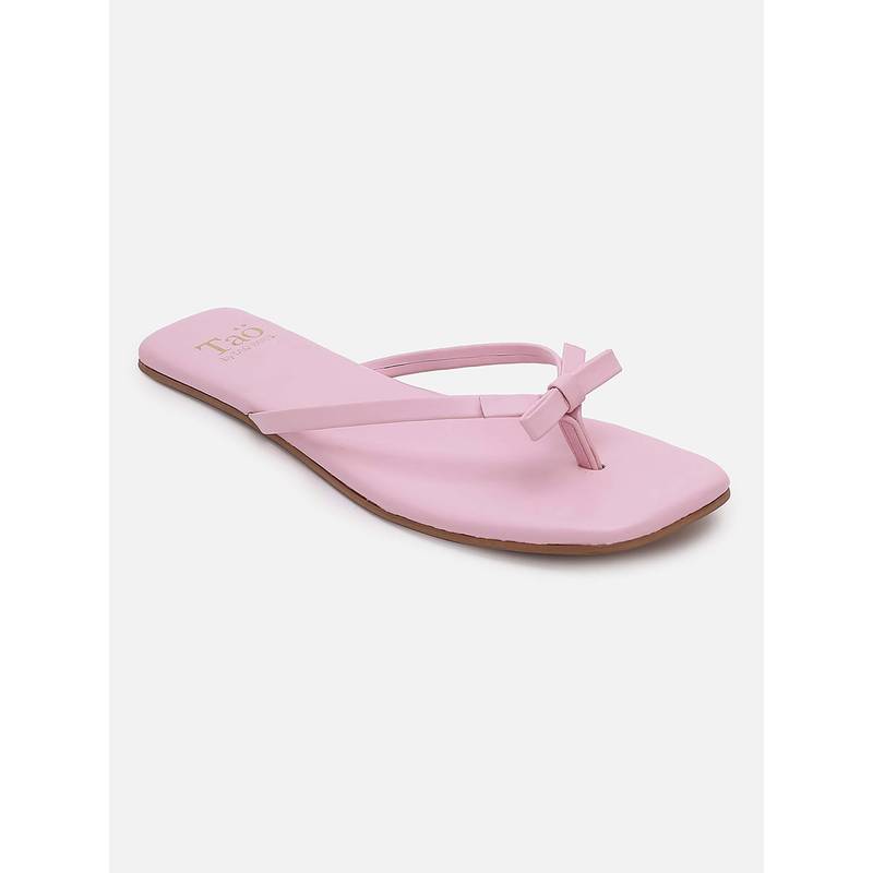 Tao Paris Women Pink Slip On Flats (EURO 36)