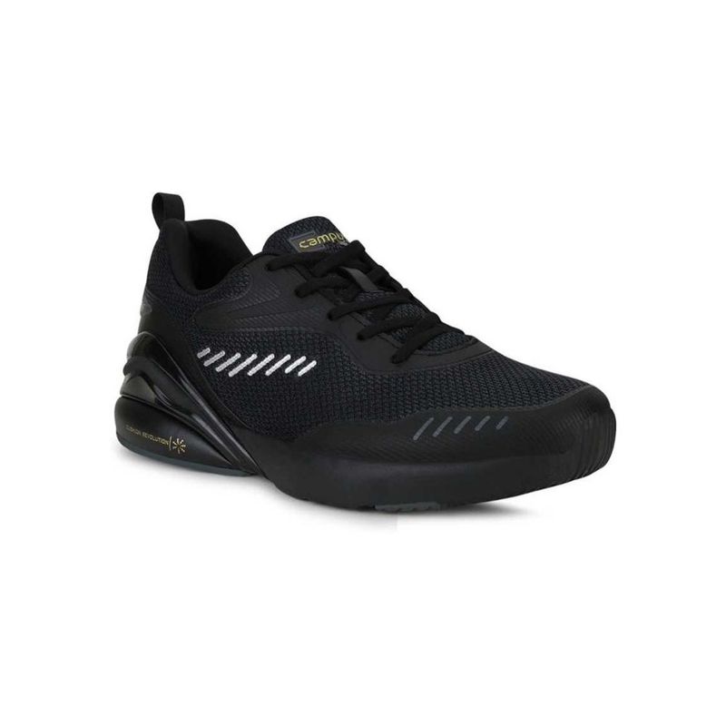 Campus Forte Pro Running Shoes (11g-774-g-blk-golden) - Uk 6
