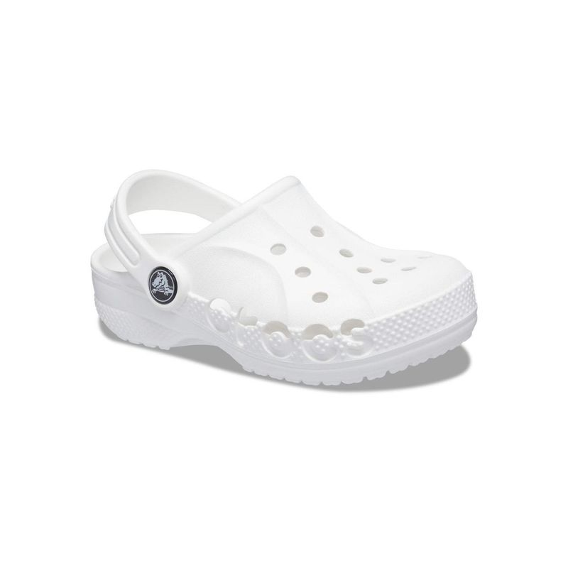 Crocs Baya White Kids Clog: Buy Crocs Baya White Kids Clog Online at ...