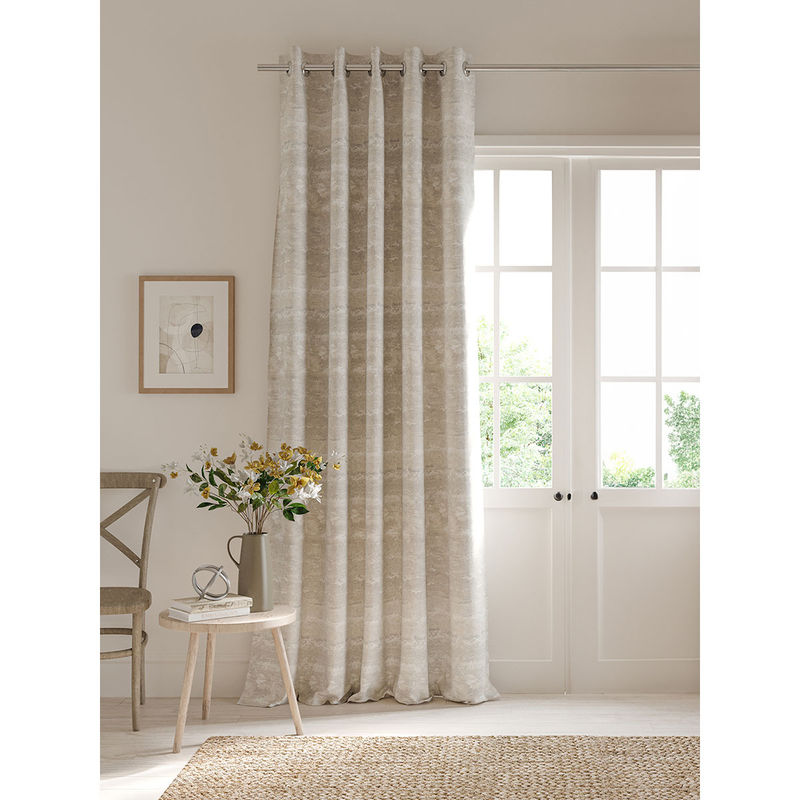 Ddecor Live Beautiful Large Door Ready Made Curtain Grey (7 Feet)