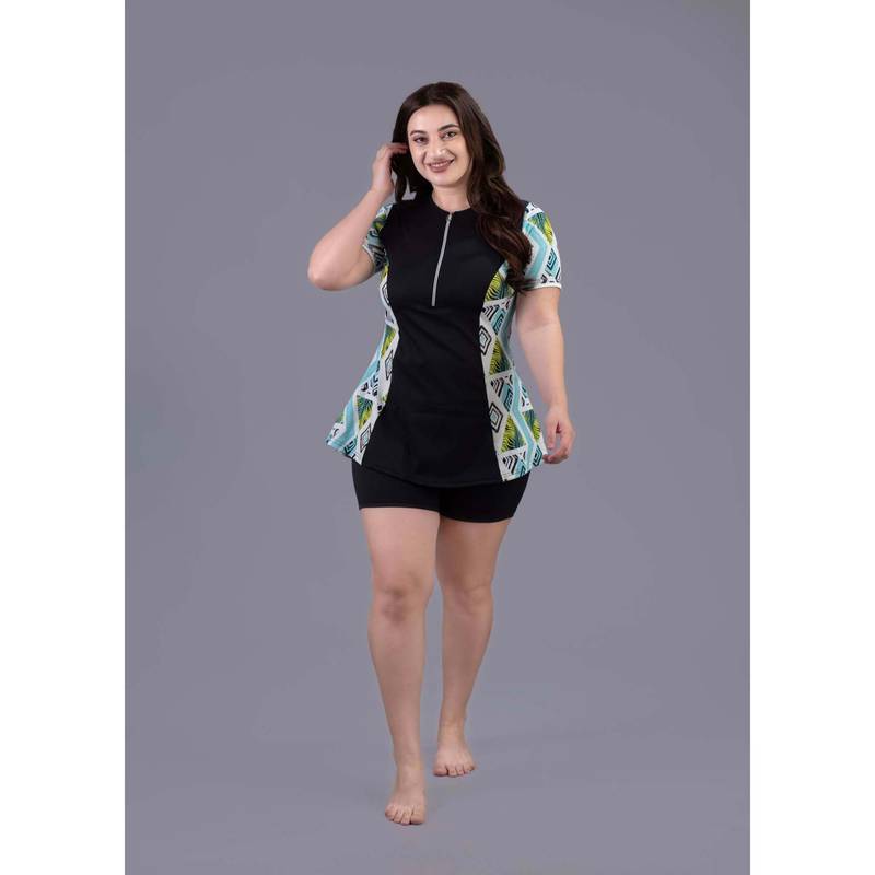 Keepfit Turquoise Swim Set For Women (XS)