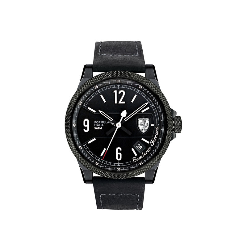 Scuderia Ferrari Formula Italia S 0830272 Black Dial Analog Watch For Men