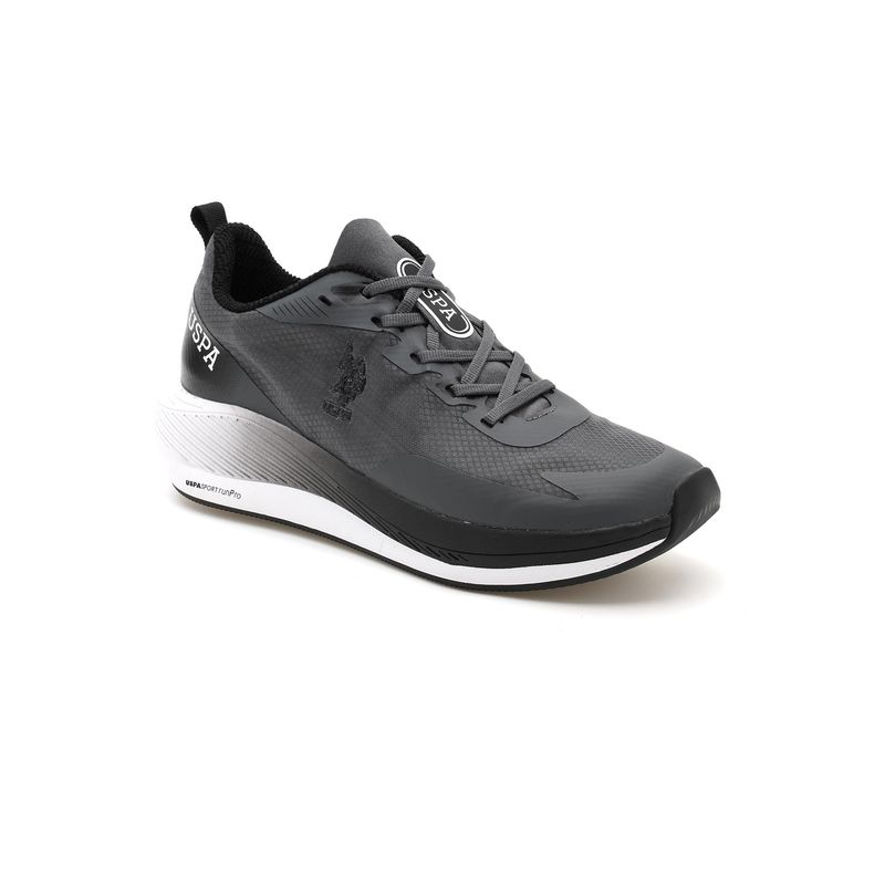 U.S. POLO ASSN. Men Severin Grey Running Shoes (UK 7)