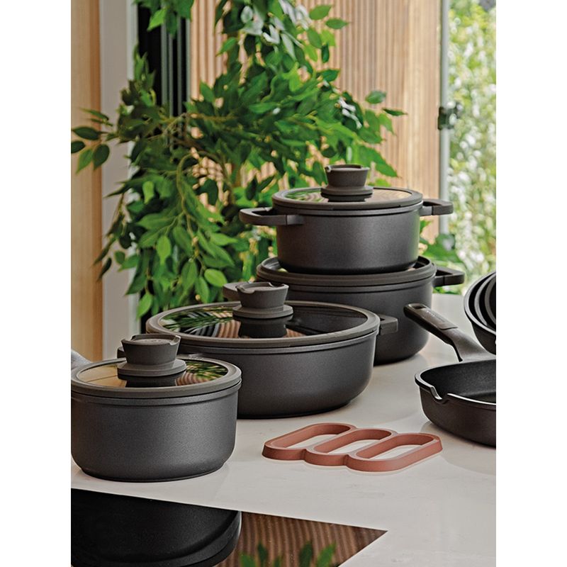 Buy BergHOFF Leo 18cm Nonstick Covered Saucepan Online