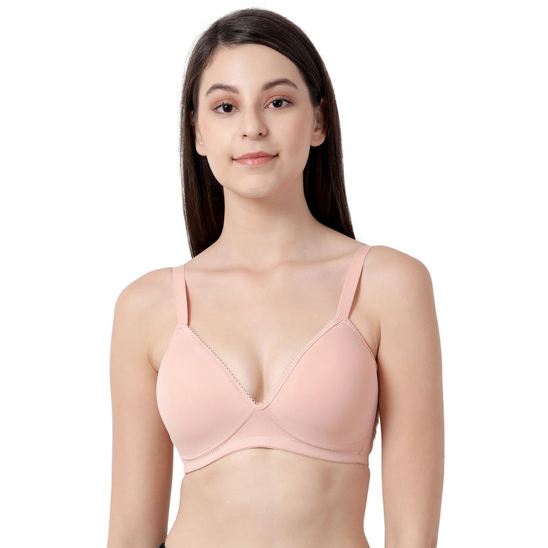 Taabu by Shyaway Everyday Bras - Padded Wirefree Full Coverage - Nude (32D)