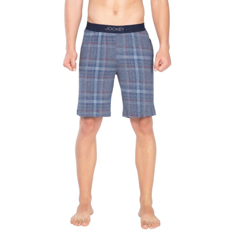 Jockey Man Print1 Regular Fit Shorts - Style Number- Im02 - Blue (L)