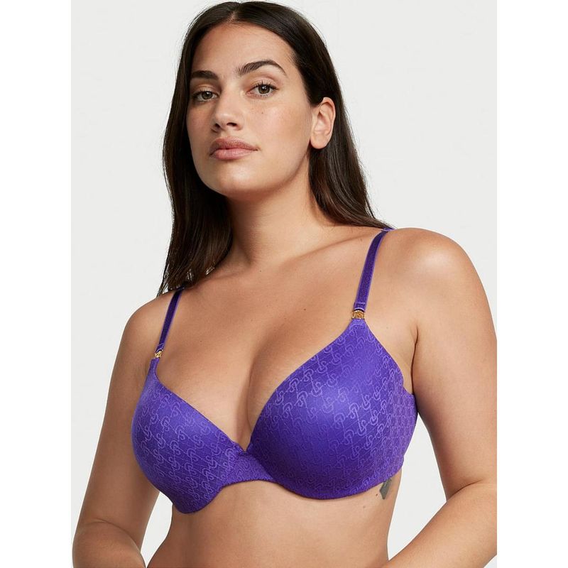 Victoria's Secret Very Sexy Icon Push-Up Demi Bra Purple (34B)