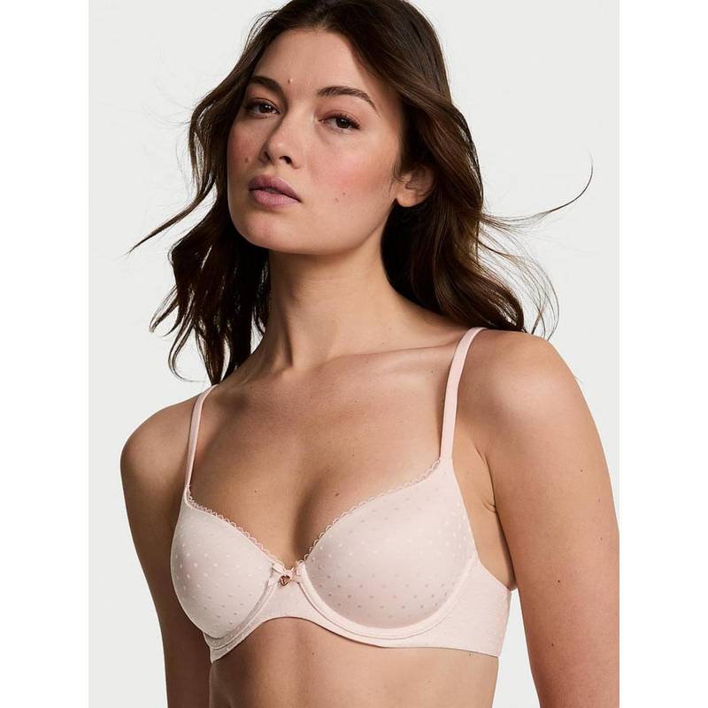 Victoria's Secret Body Lightly Lined Demi Bra Pink (38DD)