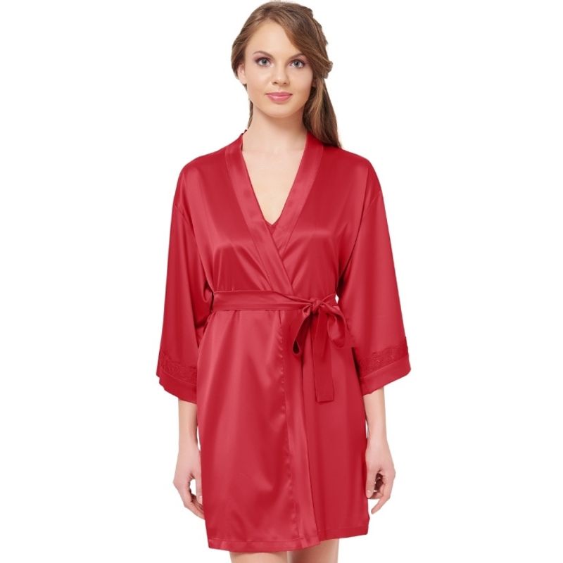 Amante Haute Red Sleep Robe (L)