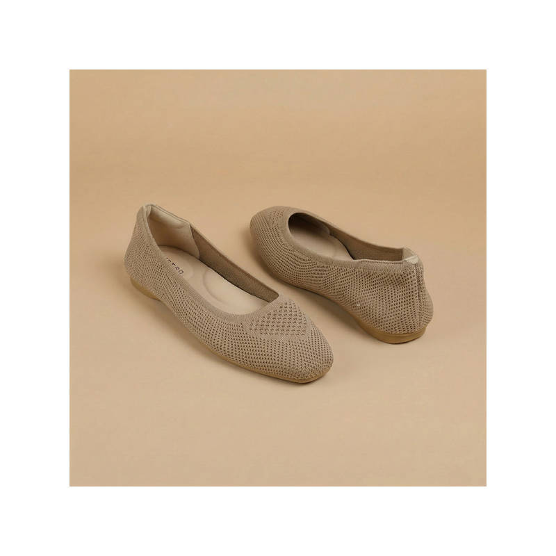 Metro Women Beige Casual - Ballerina (EURO 41)