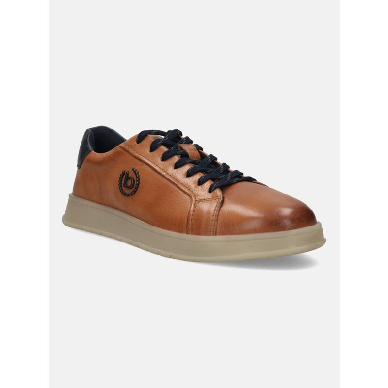 Bugatti Fiero Brown Leather Mens Sneakers (EURO 40)